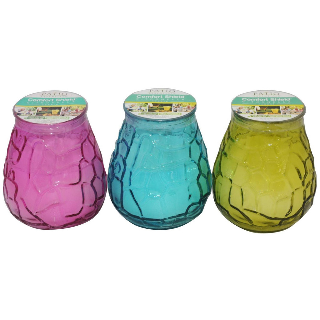 Citronella Patio Glass Jar Candle