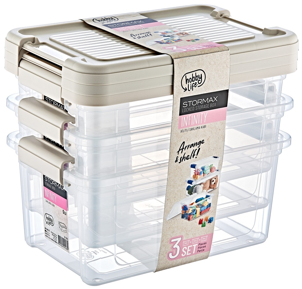 3 X 1.5 LT STORMAX STORAGE BOX / INFINITY