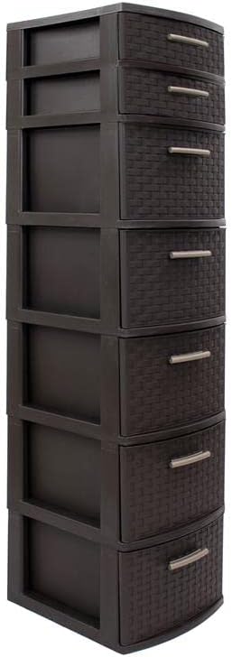 INFINITY 7 LEVELS MODULAR DRAWER - WENGE 454-WEN