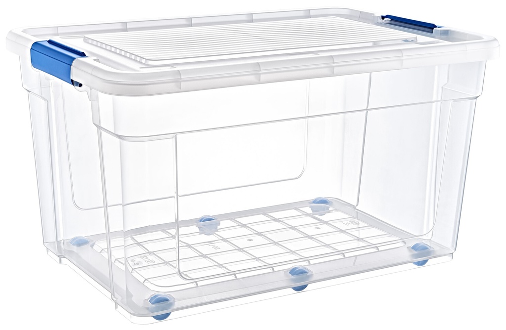 55 LT STORMAX STORAGE BOX WITH WHEEL / GLASSY