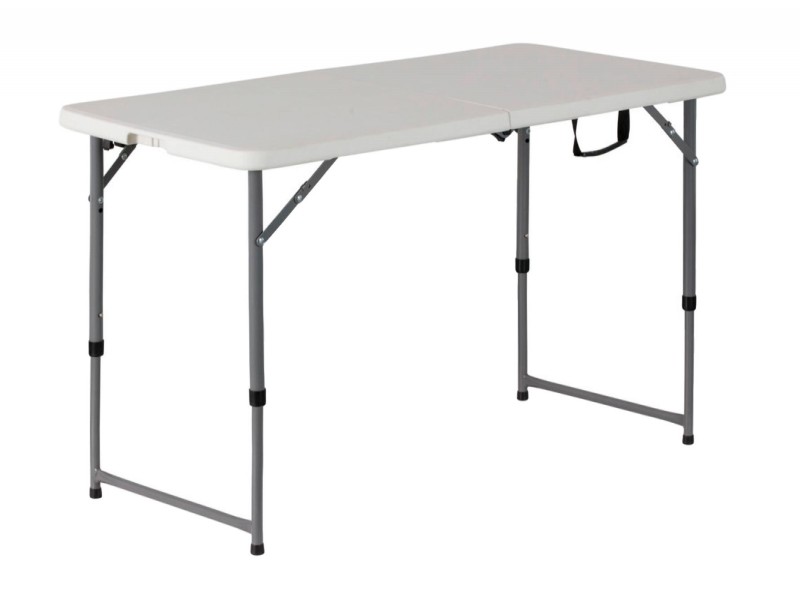 Camp Master folding in half table Overall 123cm