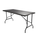 Camp Master Wood Frain fold in half  table overall 152cm HQ-MZ152