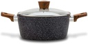 Casserole "Nature" with nonstick stone coating 24cm