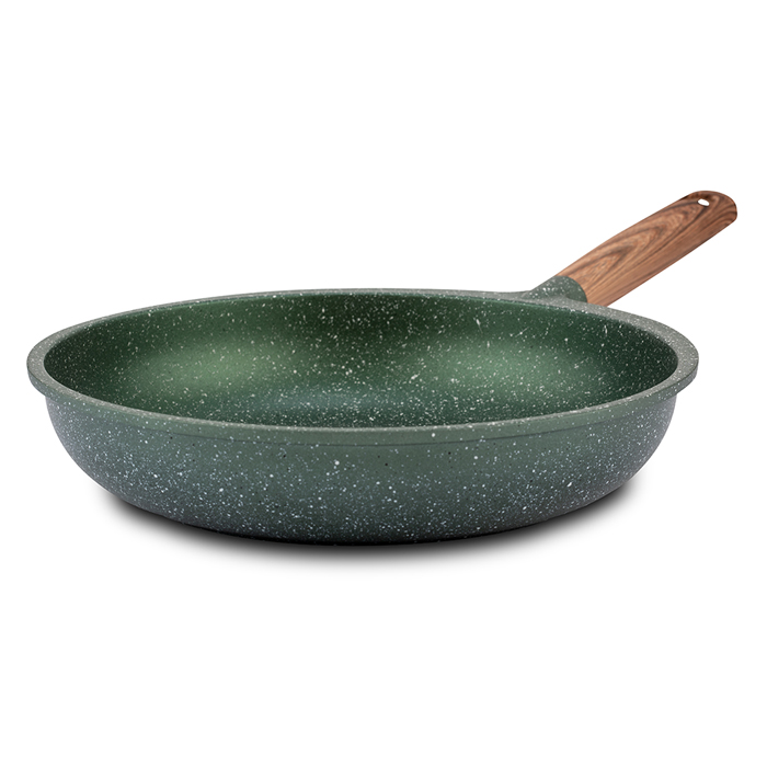 Die-cast aluminium fry pan "Ωmega" with nonstick stone coating 28cm