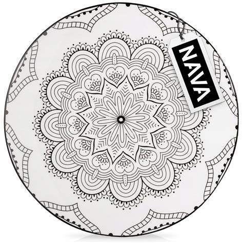 Porcelain dinner plate "Maya" 27cm
