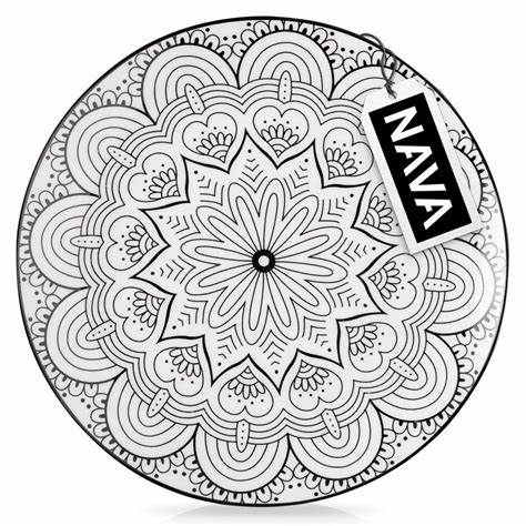 Porcelain fruit plate "Maya" 19cm