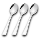 Stainless steel tea spoon "Siren" set of 3pcs.