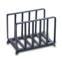 Wire rectangular napkin holder “Misty” 14cm