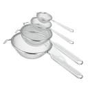 METALTEX SET OF 4 STRAINERS 7/10/14/18CM