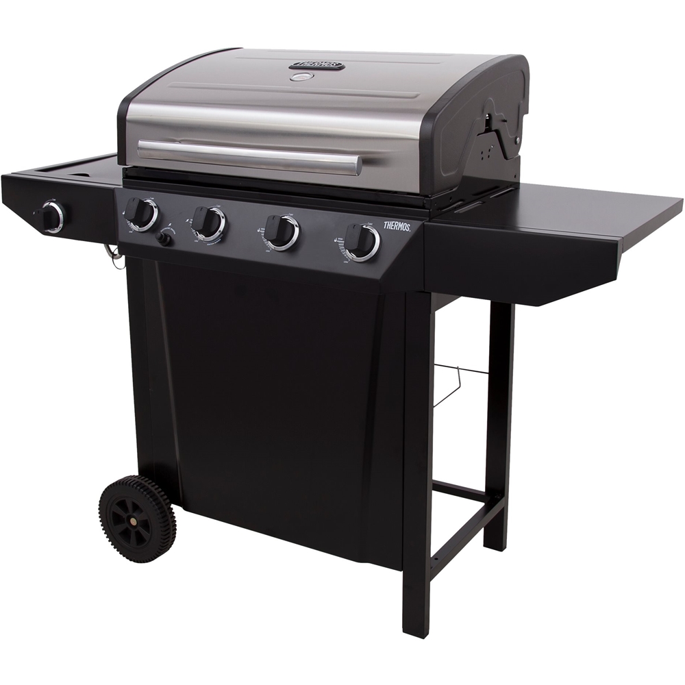 Thermos 4-Burner Gas Grill, with Side burner - 461472417