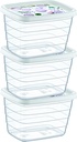 3 X 1,15 LT DECO TREND STORAGE SET