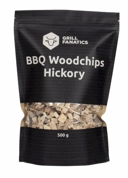 Grill Fanatics BBQ Woodchips Hickory 500GM 1341