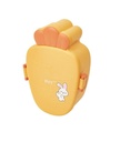 Lunch Box Plastic Mix Colors LBP-004-Yellow