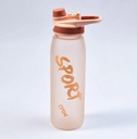 Water Bottle Plastic  850ML PSB-001-Orange