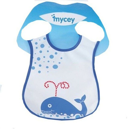 [1000785] Stainproof Bibs - whale
