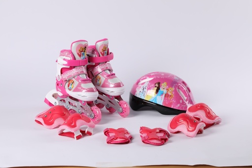 [1000841] Inline Skate Combo set DCY41037-D8 PRINCESS
