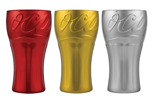 [1001390] Coca-Cola glass set 3