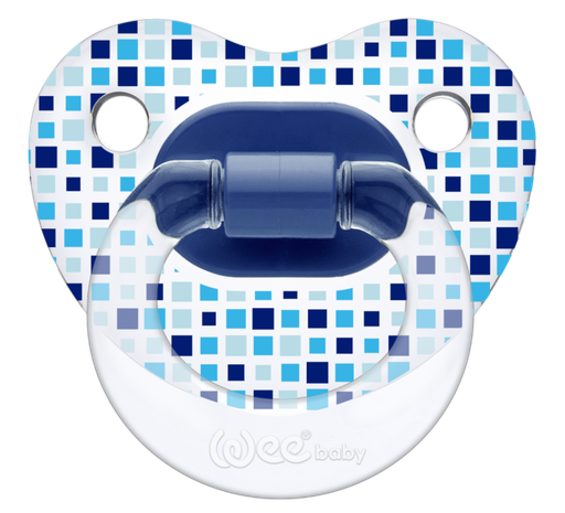 [1001659] Weebaby Silicone Transparent Patterned Soother No.3 Code-838