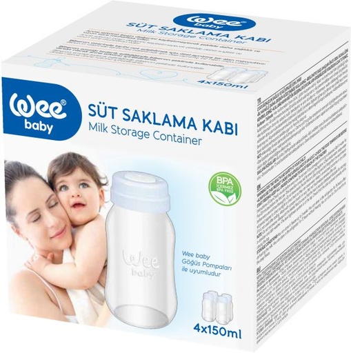 [1001717] Milk Container  (4 Pcs ) - 126