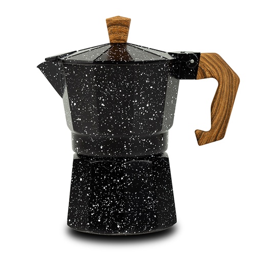 [1003292] Aluminium moka pot coffee maker "Nature" 150ml - 3cups