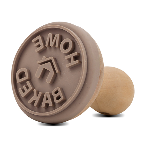 [1003343] Silicone cookie stamp "Misty" 6cm