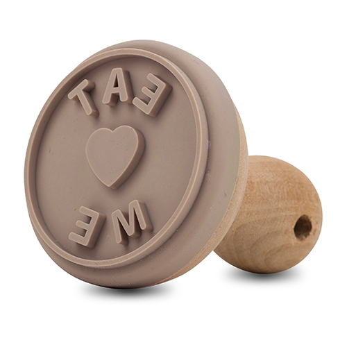 [1003344] Silicone cookie stamp "Misty" 6cm