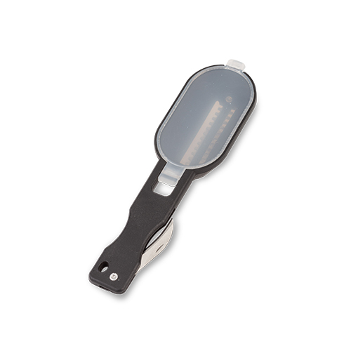 [1003348] Fish scaler "Acer" with stainless steel blade and storage container 20cm