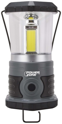 [1003842] PowerZone 63992 Portable Lantern, D Battery, D Battery, LED Lamp, 1250 Lumens, 25 m Beam Distance, 40 hrs Run Time