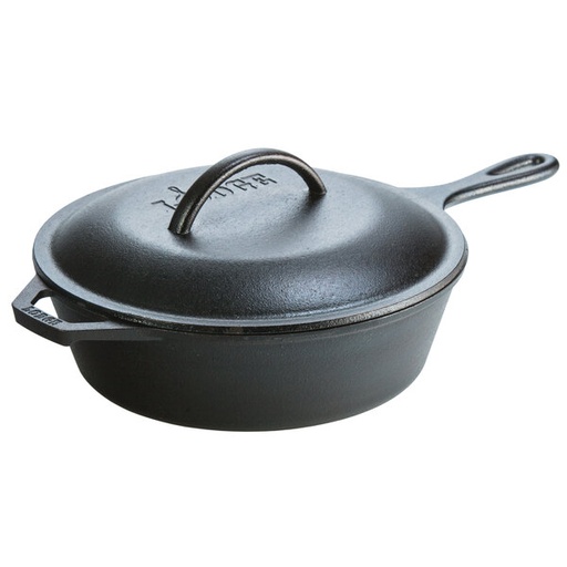 [1003883] Lodge Ci 3.2 Quart Cvr Deep Skillet