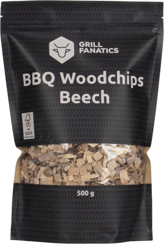 [1003949] Grill Fanatics BBQ Woodchips Beech 500GM 1333