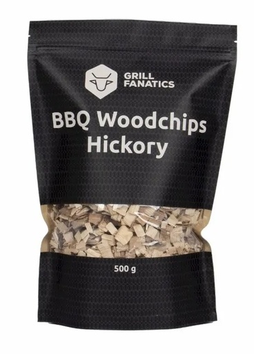 [1003952] Grill Fanatics BBQ Woodchips Hickory 500GM 1341
