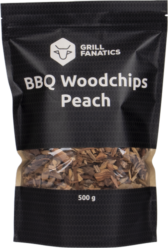 [1003956] Grill Fanatics BBQ Woodchips Peach 500GM 1436