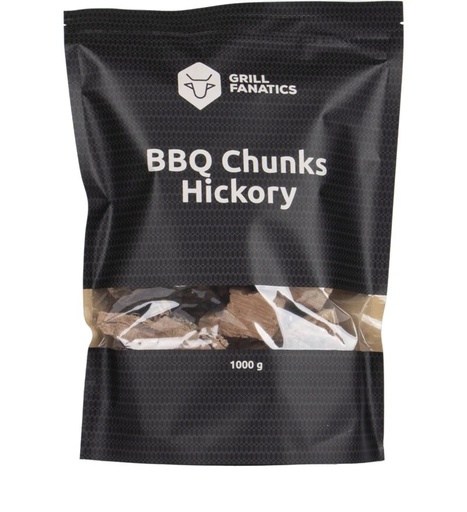 [1003959] Grill Fanatics BBQ Chunks Hickory 1000GM 1350