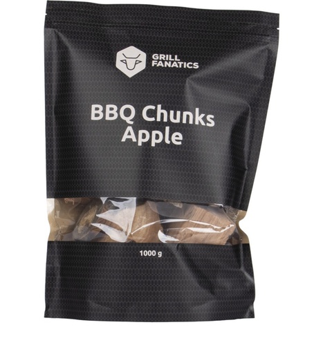 [1003960] Grill Fanatics BBQ Chunks Apple 1000GM 1351
