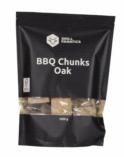 [1003962] Grill Fanatics BBQ Chunks Oak 1000GM 1353