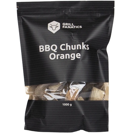 [1003964] Grill Fanatics BBQ Chunks Orange 1000GM 1431