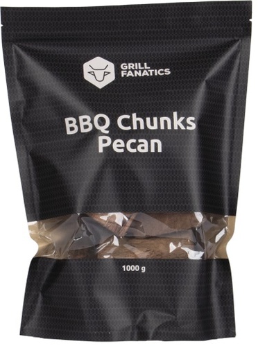 [1003965] Grill Fanatics BBQ Chunks Pecan 1000GM 1433