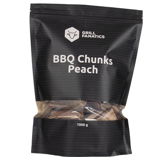 [1003967] Grill Fanatics BBQ Chunks Peach 1000GM 1437