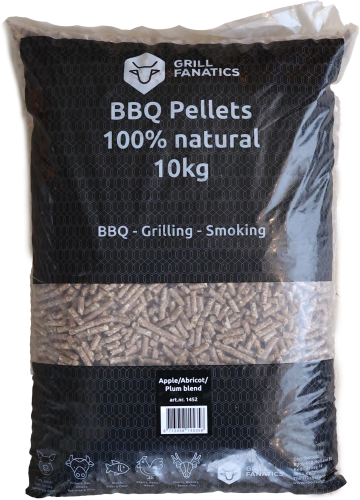 [1003973] Grill Fanatics Pellets Apple/Plum/Apricot 10 kg 1452