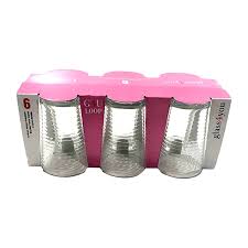 [1004060] water/juice cups  Pasabashi 6 pieces