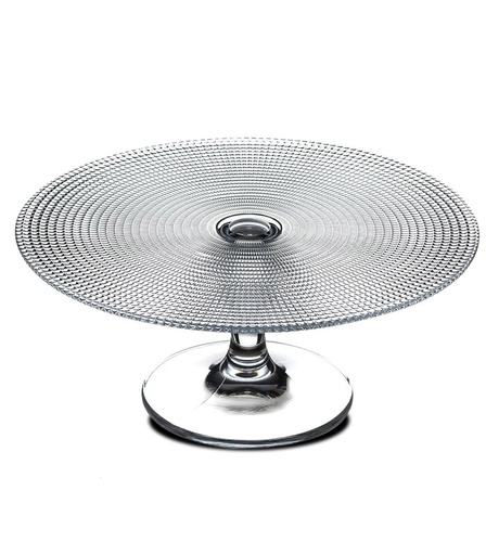 [1004079] sweet dish with a base glass