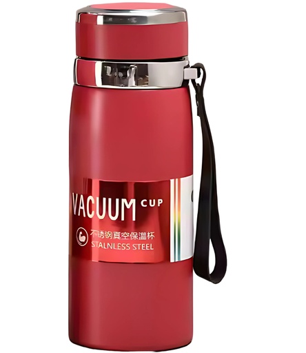 [1004188] Water Bottle Stainless Steel 800ML SSB-027-Red