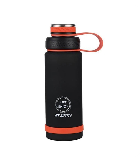 [1004270] Water Bottle Plastic  760ML PSB-012-Black
