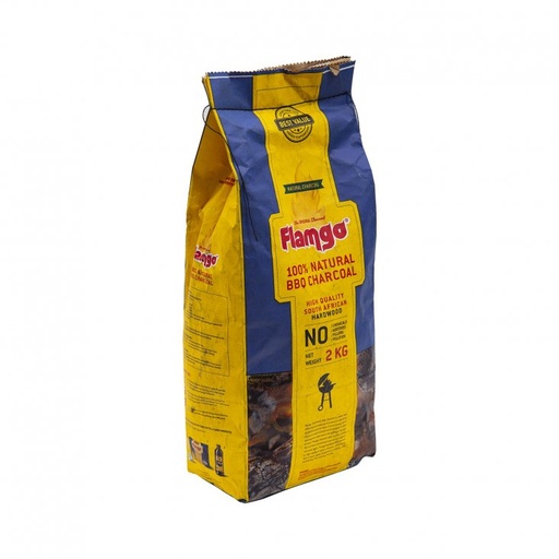 [1004325] Flamgo Natural BBQ Charcoal 2Kg